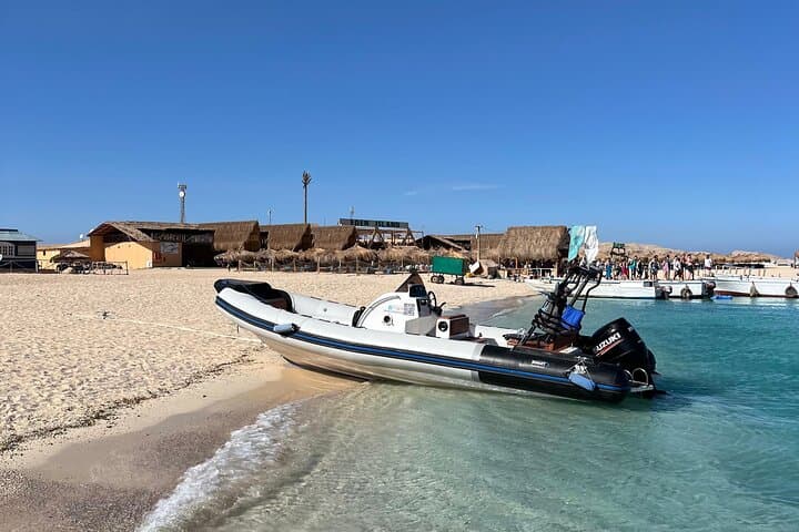Eden Island Private Speedboat Tour — Hurghada Snorkeling, Beach Time & Lunch photo 1