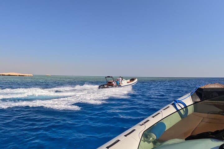 Eden Island Private Speedboat Tour — Hurghada Snorkeling, Beach Time & Lunch photo 3