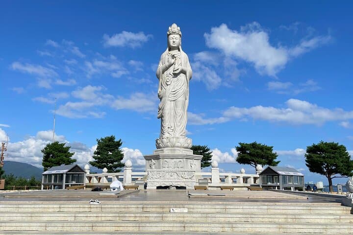 Gangneung Sightseeing Day Tour: Naksansa Temple, BTS Spring Stop & Sheep Farm photo 5