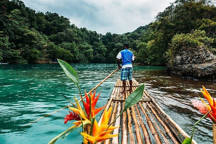 Bamboo Rafting & Blue Hole Adventure — White River Raft and Ocho Rios Waterfalls photo 6