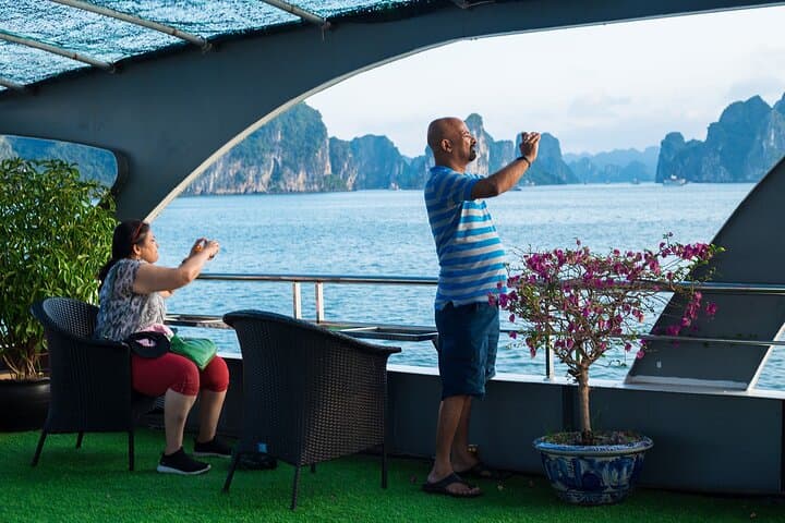 Halong Bay Premium Day Cruise: Sung Sot Cave, Kayaking & Sunset Party photo 5