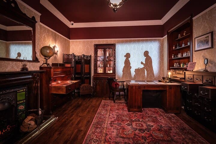Gorta Swatragh Famine Story: Visitor Centre, Dr. Mooney & Bog Oak Sculptures