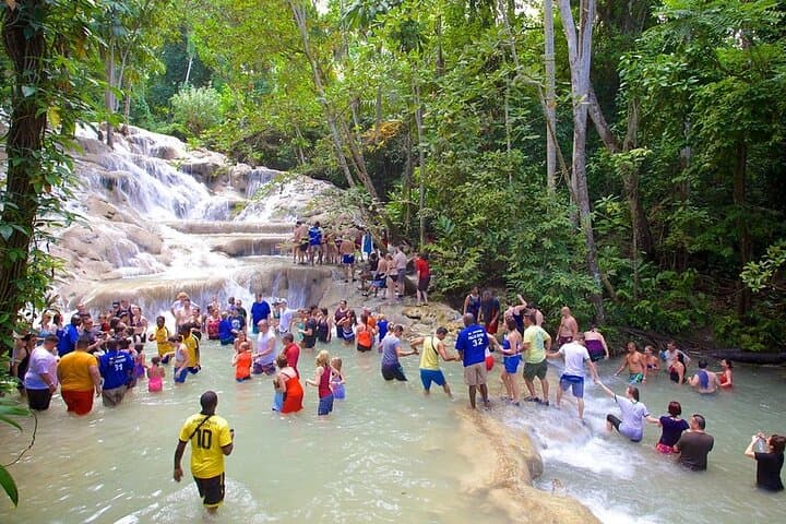 Dunns River Falls and Zipline Adventure from Ocho Rios: Climbs, Ziplines & Guided Tour photo 3