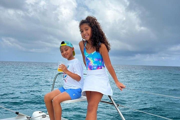 Private Catamaran Party to Isla Mujeres: Snorkel, Beach Club & Sunset photo 6