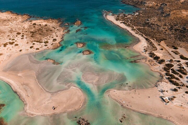 Crete Pink Sands & West Coast Beaches: Elafonisi and Falassarna Day Tour