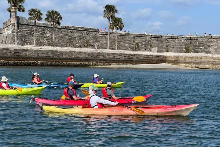 Paddle St. Augustine: Guided Salt Marsh Kayak Tour Under the Bridge of Lions photo 2