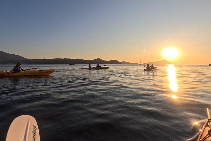 Sunset Sea Kayak to Klima: Milos Coastal Colors & Snorkel photo 4