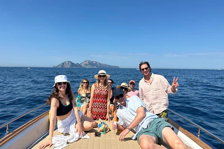 Private Capri Boat Tour & Blue Grotto: Full-Day Swimming, Snorkeling, and Sightseeing photo 3