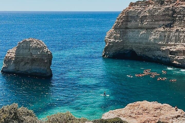 SUP Benagil Caves from Carvalho Beach — Paddle into Algarve Sea Caverns photo 2