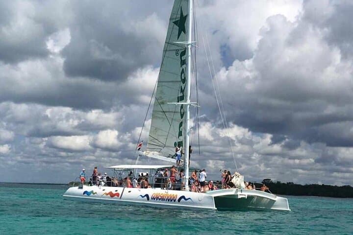 Saona Island Day Trip: Speedboat & Catamaran to the Natural Pool and Palm Beaches