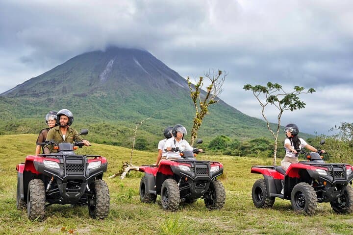 Arenal Volcano ATV Tour: Quad Through 1968 Craters & Rainforest Views