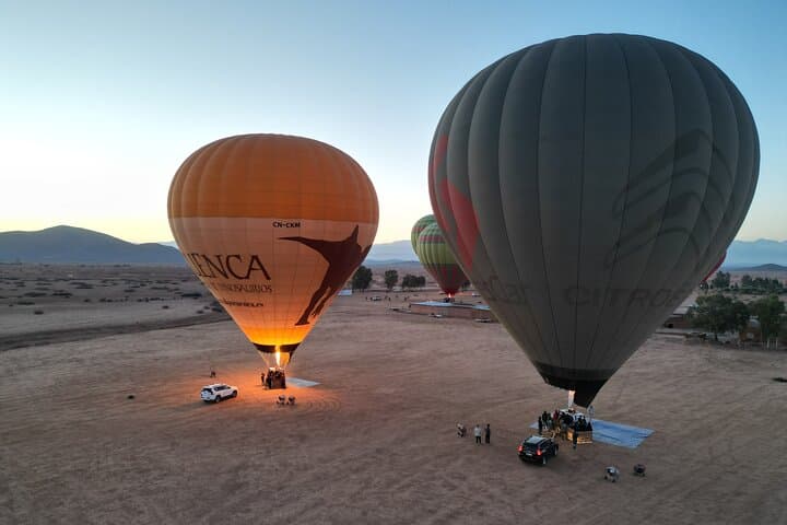 Sunrise Hot Air Balloon Over Marrakech and the Atlas Mountains photo 5