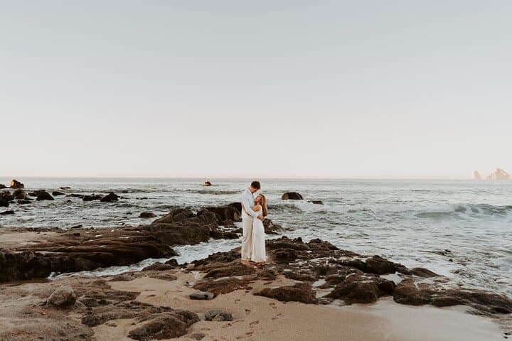 Private Beach Photoshoot in Cabo San Lucas with El Arco Views