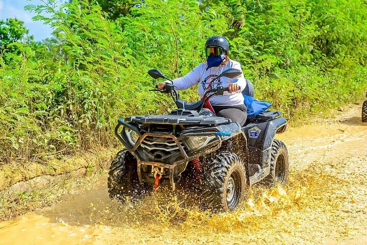 Half-Day Punta Cana ATV to Macao Beach and Water Cave — Coffee, Rum & Coastal Swim photo 2