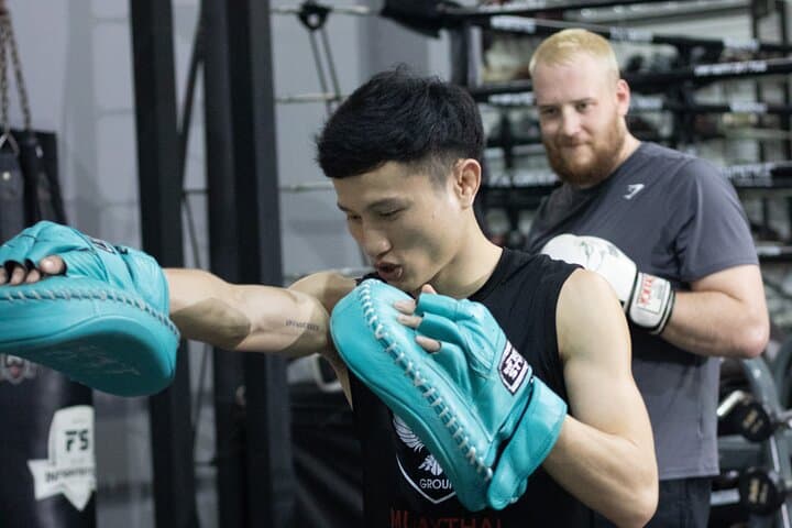 Bangkok Muay Thai Class: Beginner Pad Work for Fitness & Confidence photo 3