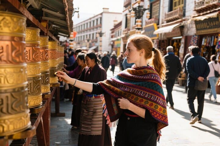 7-Day Tibet Tour: Lhasa, Yamdrok Lake & Everest Base Camp Sunrise photo 2