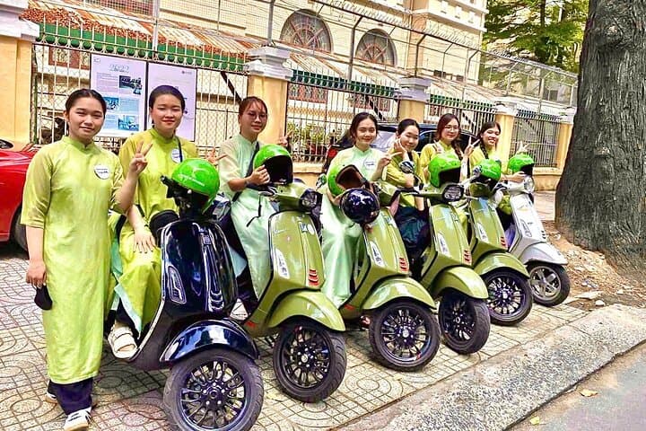 Saigon Motorbike Highlights Tour: 2-Hour City Ride with Optional Ao Dai Riders photo 2