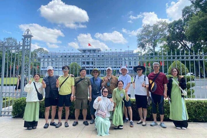 Saigon Motorbike Highlights Tour: 2-Hour City Ride with Optional Ao Dai Riders photo 3