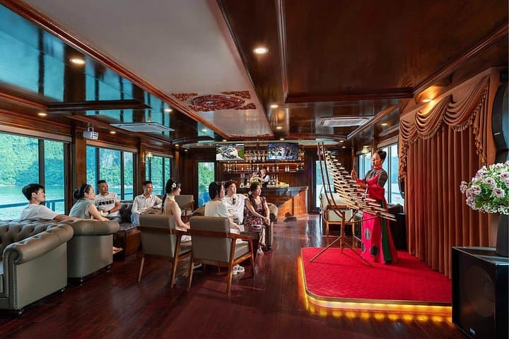 Hanoi to Ha Long Bay: Full-Day 5-Star Cruise with Kayaking, Cave Explore & Titov Peak photo 3