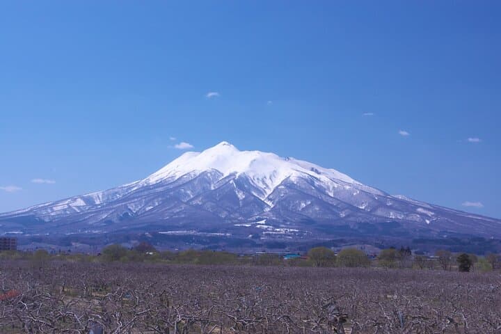 Tsugaru Fuji Drive: Mt. Iwaki Skyline, Iwakiyama Shrine & Tsurunomai Bridge from Aomori Port