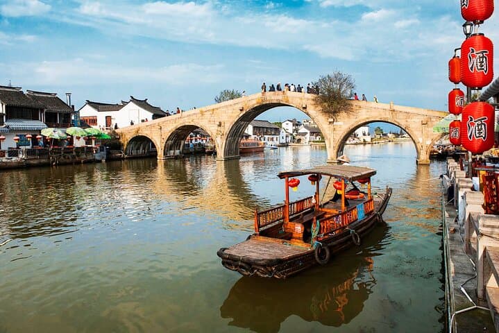 Zhujiajiao Water Town Day Tour from Shanghai: Gondola, Garden & Local Lunch