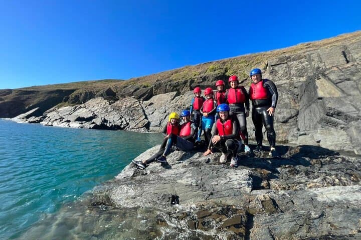 Baggy Point Coasteering: North Devon Cliff-Jump & Sea Scramble