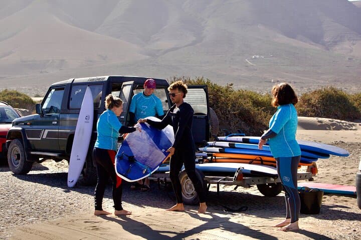 Group Surf Lessons in Lanzarote — Learn Waves with a Local Team photo 2
