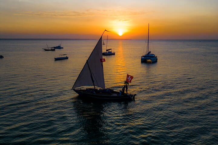 Private Sunset Dhow Sail Along Zanzibar's North Coast