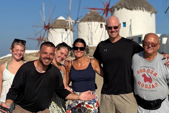 Mykonos Small-Group Port Tour: Windmills, Beaches & Village Sights photo 2