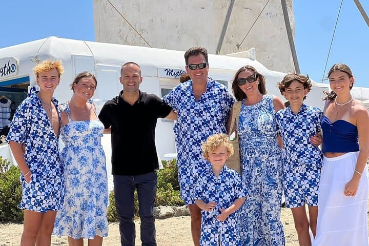 Mykonos Small-Group Port Tour: Windmills, Beaches & Village Sights