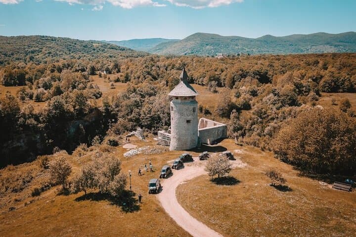 Plitvice Lakes 3.5-Hour Guided Buggy Tour — Zeljava Ruins, Tito's Villa & Korana Mill photo 3