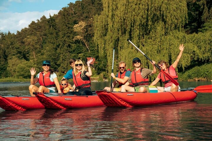 Sázava River Canoe Day Trip from Prague — Paddle the Gorge photo 2