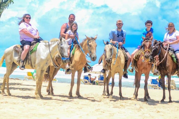 Macao Beach Horseback Ride from Punta Cana: Coastal Ranch to Surf Adventure