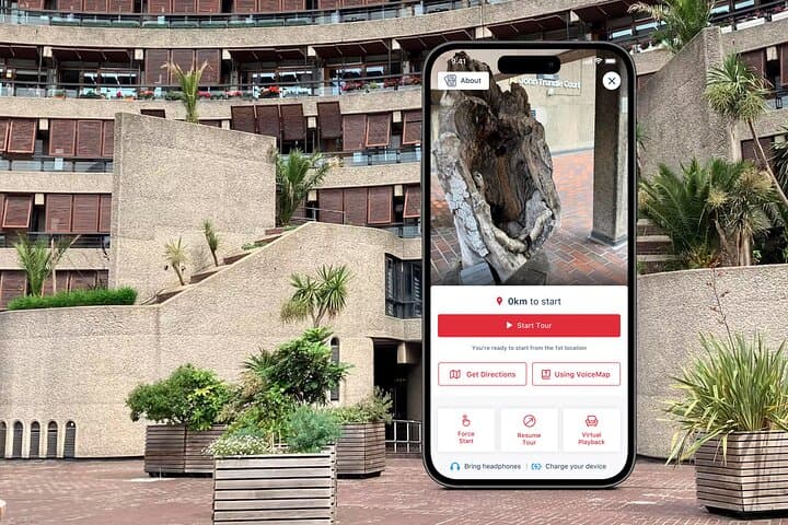 Exploring Brutalism in the Barbican: Self-Guided Architectural Audio Tour in London