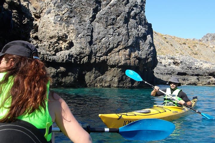 Sea Kayak and Snorkel Exploration of Damnoni Bay, Crete photo 3