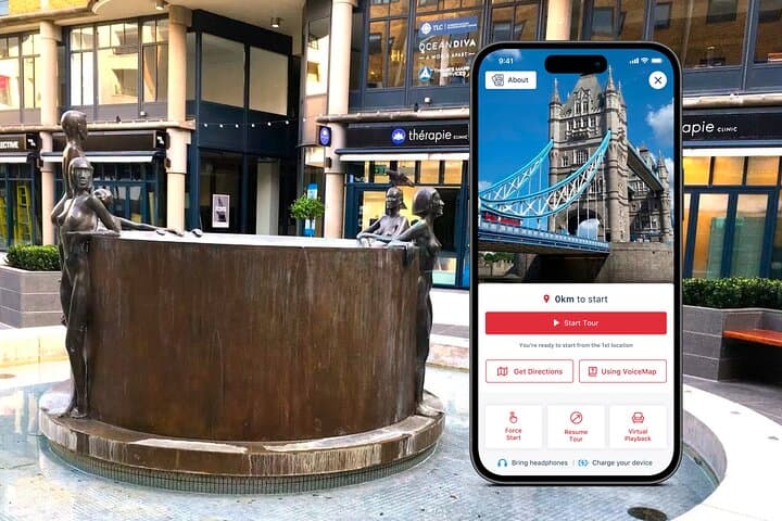 Secrets of South Bank — Self-Guided Audio Walk Along London's Old Port