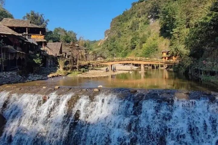 Sapa Cat Cat Village Walking Tour: Hmong Village Trek with Waterfalls and Rice Terraces photo 1