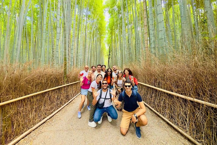 Kyoto Walking Tour: Fushimi Inari Torii, Arashiyama Bamboo Grove & Monkey Park photo 2
