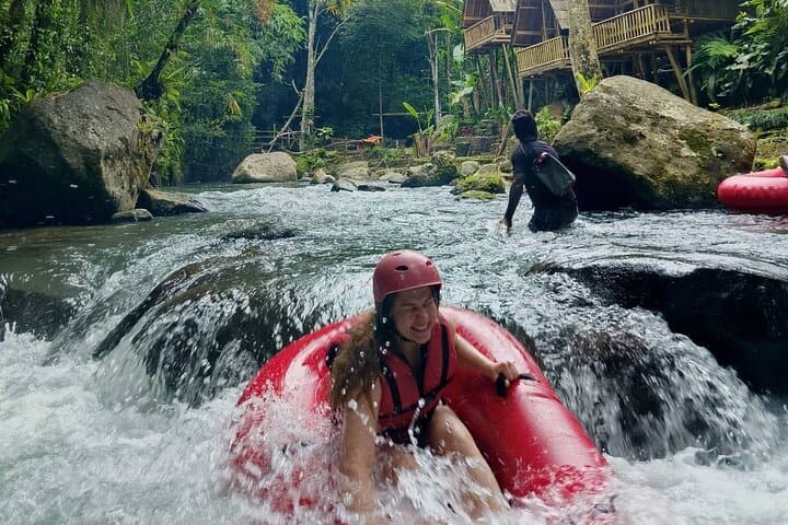 Pakerisan River Tubing in Bali: Guided Class-II Rapids, Holy Spring & Lunch photo 4