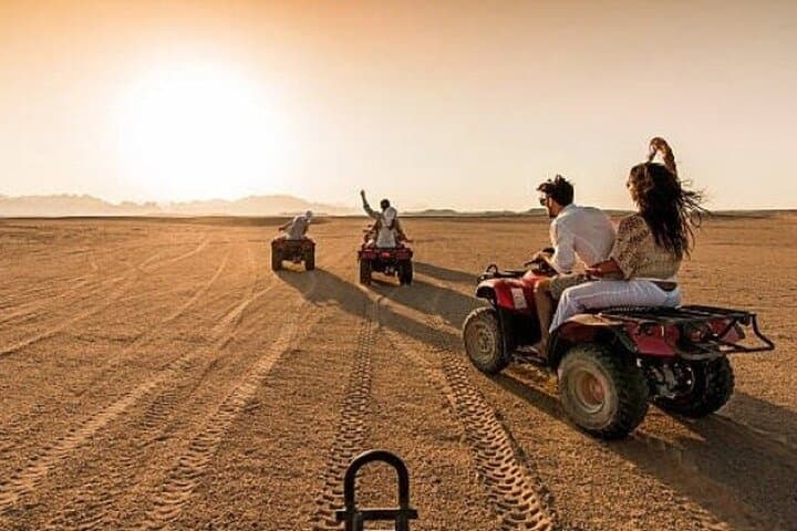Sharm Desert Adventure: ATV Quad Ride, Camel Sunset & Bedouin BBQ Experience photo 6