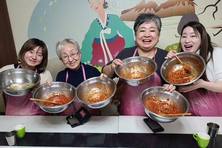 Hands-On Kimchi Making Class in Myeongdong — Make Cabbage & Cucumber Kimchi in Seoul photo 2