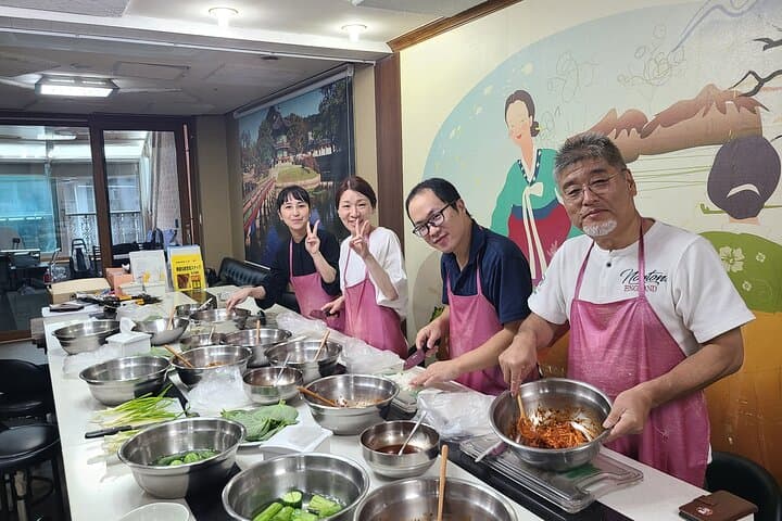 Hands-On Kimchi Making Class in Myeongdong — Make Cabbage & Cucumber Kimchi in Seoul photo 3
