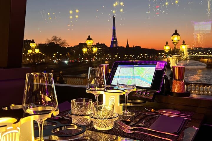 Dinner on a Panoramic Bus: Champs-Élysées Paris by Night photo 5