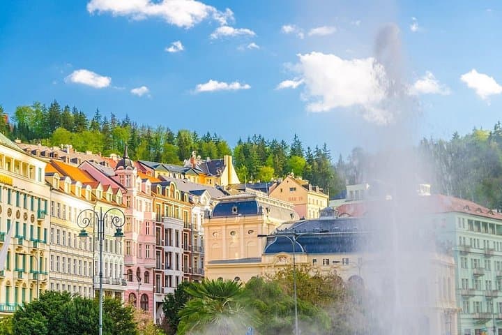 Karlovy Vary Day Trip: Thermal Springs, Moser Glassworks & Riverside Architecture photo 1