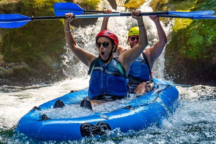 Mrežnica Canyon Kayak Tour — 3-Hour Upper Canyon Waterfalls & Swimming photo 6