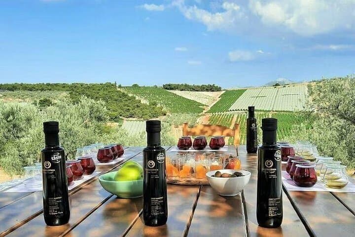 Corinth Canal to Nemea: Private Mercedes Olive & Wine Tour in the Fields photo 3