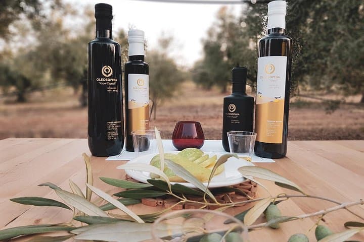 Corinth Canal to Nemea: Private Mercedes Olive & Wine Tour in the Fields