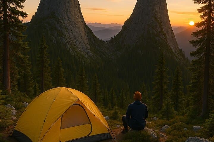 Overnight Ridge Trek on the Howe Sound Crest Trail: Camp Between the Lions
