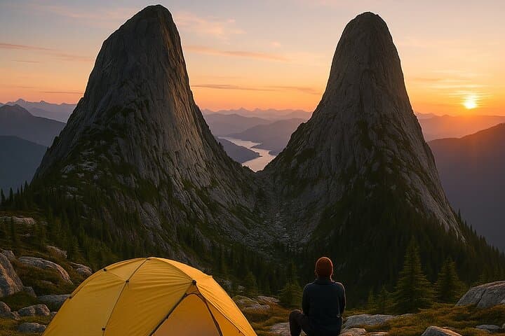 Overnight Ridge Trek on the Howe Sound Crest Trail: Camp Between the Lions photo 2
