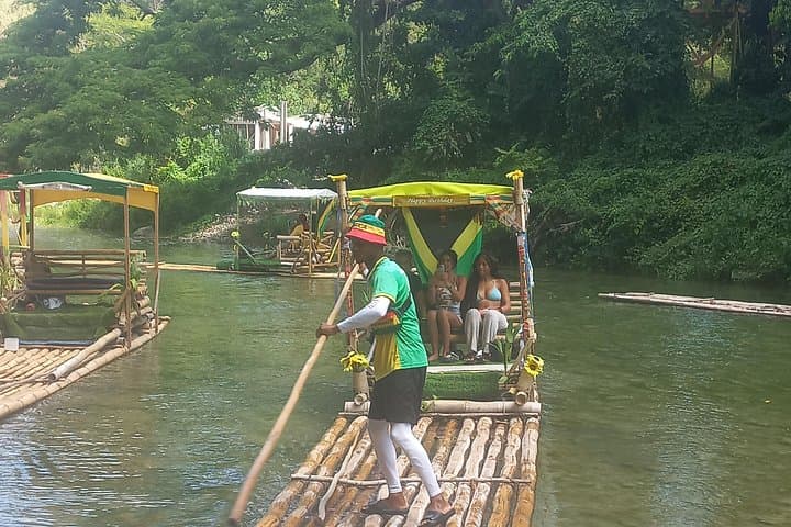Bamboo Rafting and Horseback Riding in Ocho Rios: 3-Hour Coastal Combo photo 1